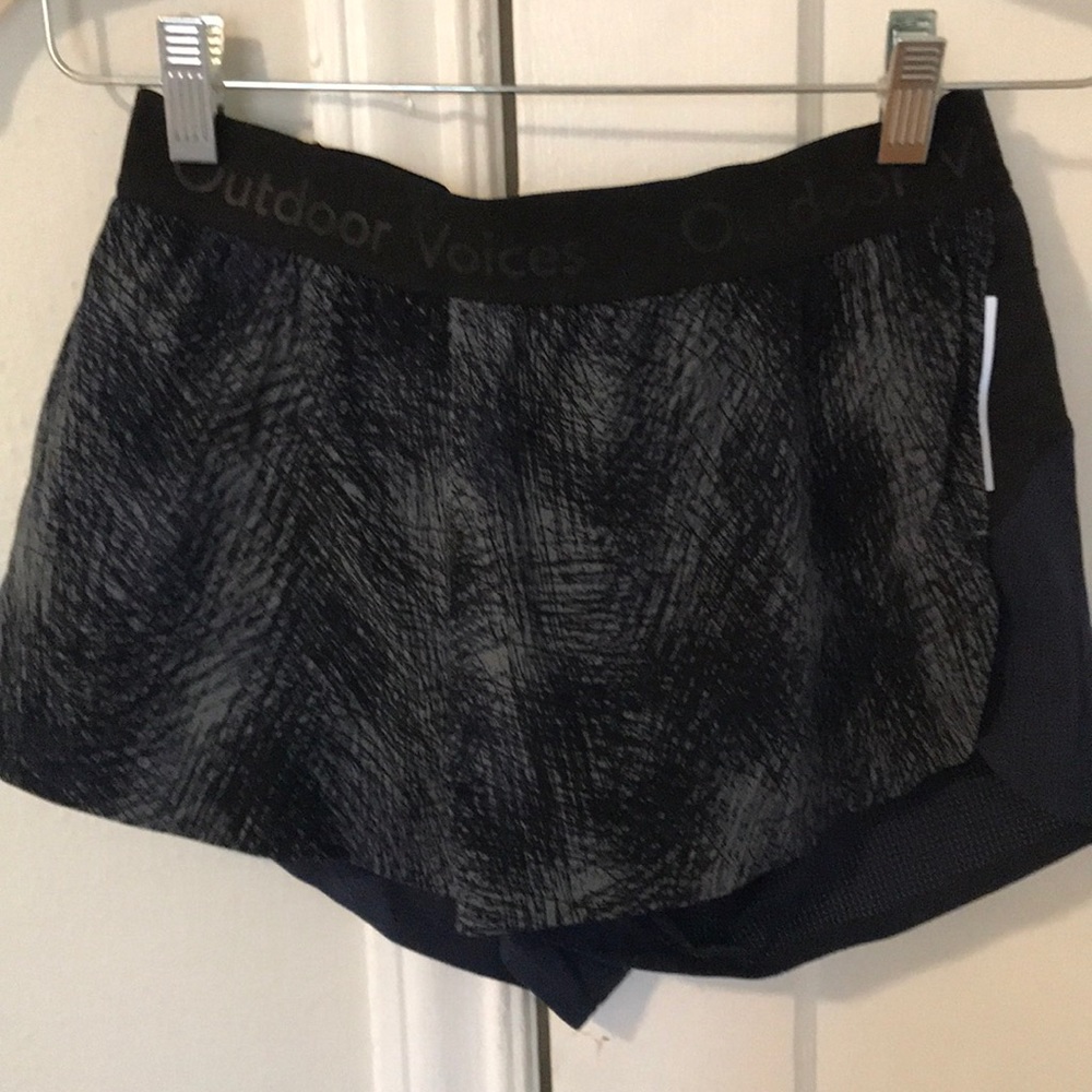 Outdoor voices running shorts